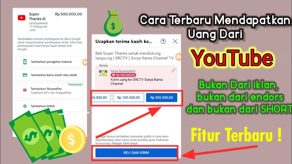 Cara Mendapatkan Uang dari YouTube Shorts