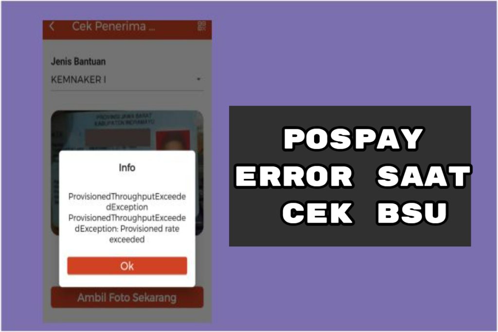 Kenapa Muncul Pesan Error Tersebut
