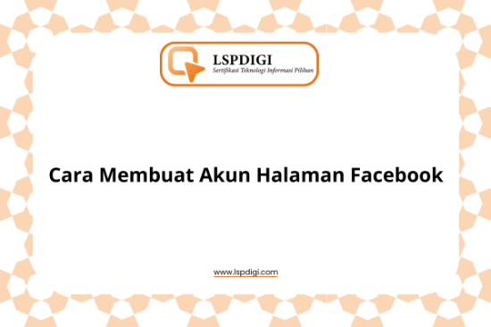 Cara Membuat Akun Halaman Facebook