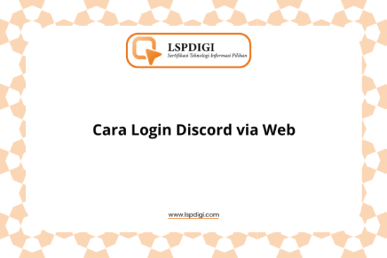 Cara Login Discord via Web