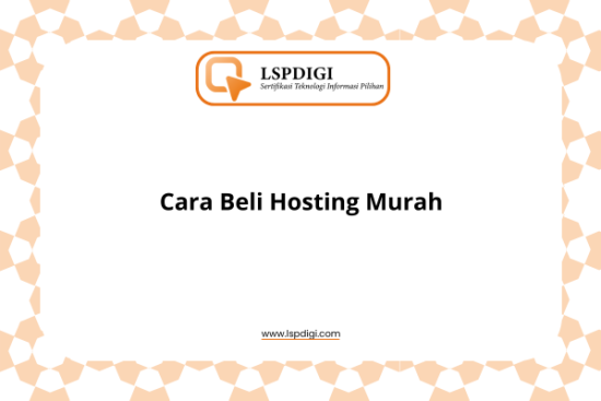 Cara Beli Hosting Murah