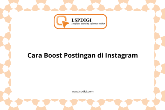 Cara Boost Postingan di Instagram
