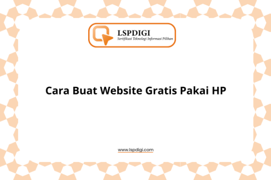 Cara Buat Website Gratis Pakai HP