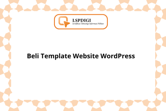 Beli Template Website WordPress