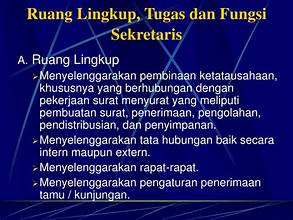Perbedaan Tugas dan Ruang Lingkup Kerja