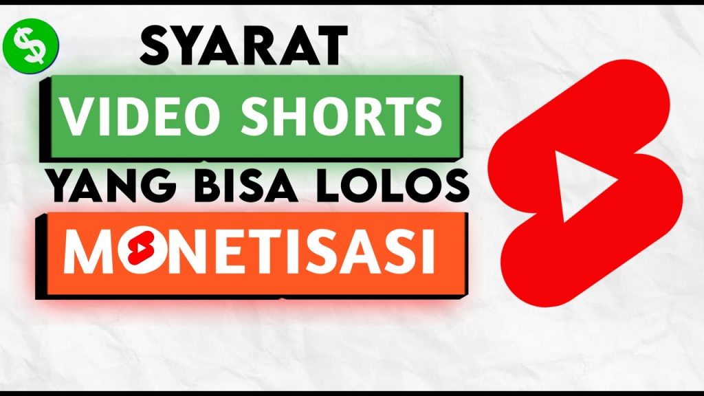 Syarat Monetisasi YouTube Shorts