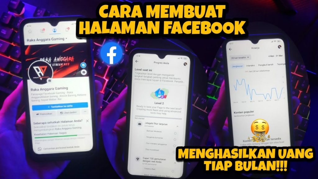 Cara Membuat Halaman Facebook Menghasilkan Uang