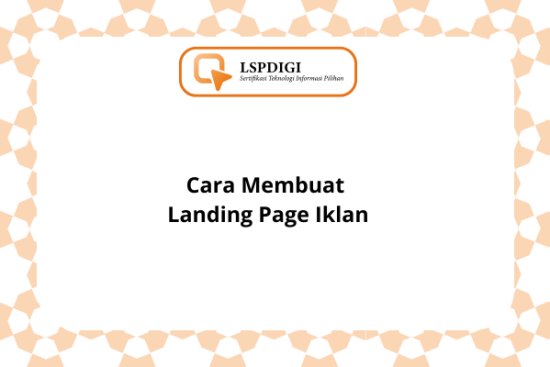 Cara Membuat Landing Page Iklan