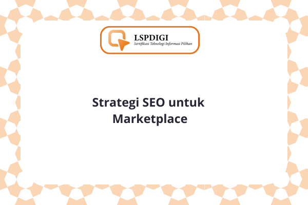 Strategi SEO untuk Marketplace