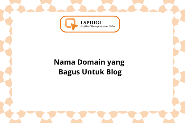 nama domain yang bagus untuk blog