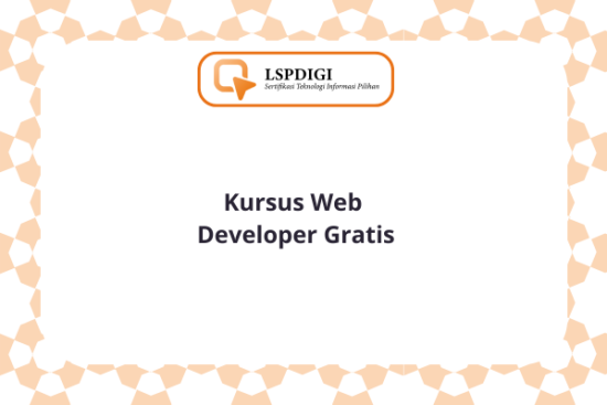 Kursus Web Developer Gratis
