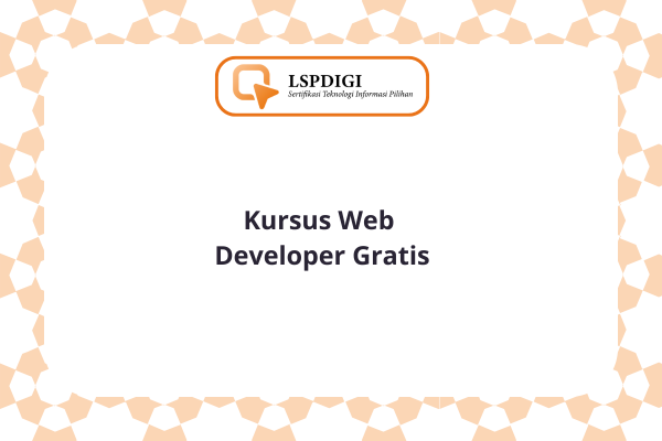 Kursus Web Developer Gratis