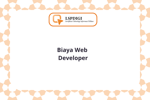 Biaya web developer