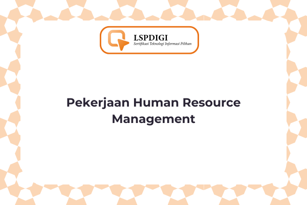 Pekerjaan Human Resource Management